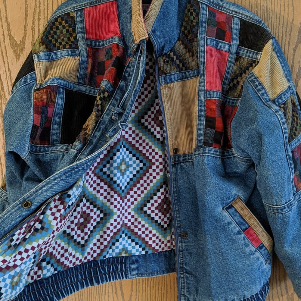 Beautiful 90's Culture Seen Jean jacket